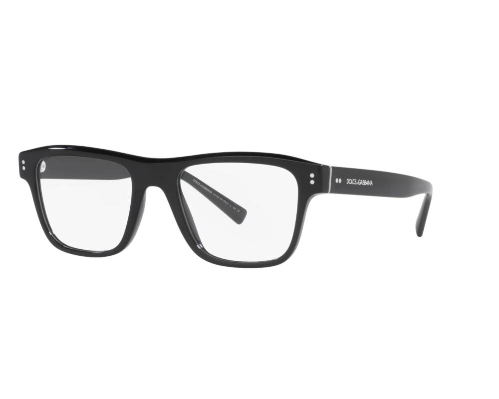 Dolce & Gabbana Dolce & Gabbana DG3362 501 53-20 schwarz  360-Grad-Ansicht 3