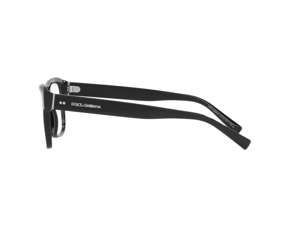 Dolce & Gabbana Dolce & Gabbana DG3362 501 53-20 schwarz  360-Grad-Ansicht 5