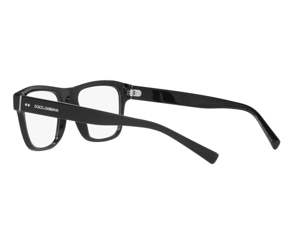 Dolce & Gabbana Dolce & Gabbana DG3362 501 53-20 schwarz  360-Grad-Ansicht 6