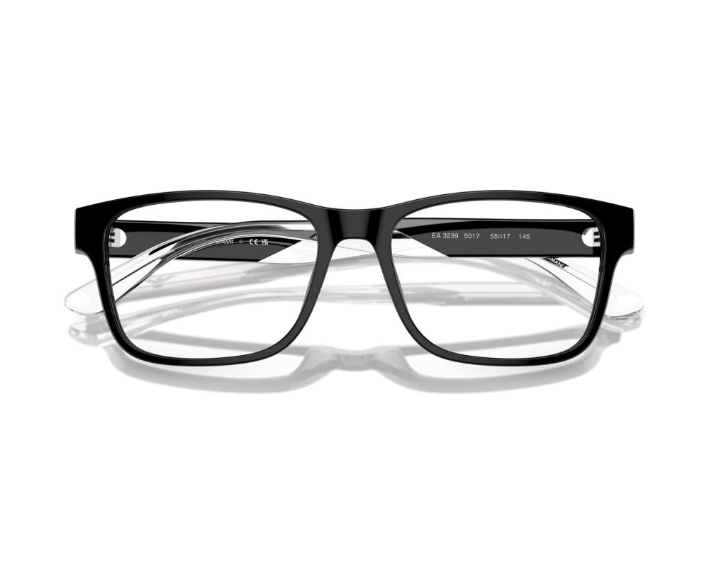 Emporio Armani Emporio Armani EA3239 5017 55-17 schwarz  360-Grad-Ansicht 5