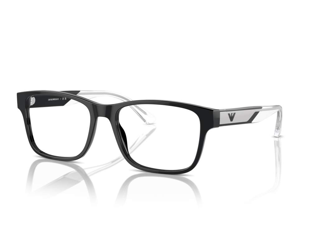 Emporio Armani Emporio Armani EA3239 5017 55-17 schwarz  360-Grad-Ansicht 8