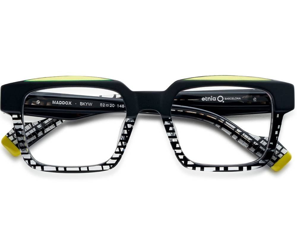 Etnia Barcelona Etnia Barcelona MADDOX BKYW 52-20 schwarz  Vorderansicht