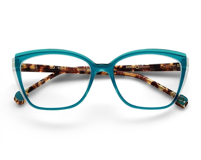 Etnia Barcelona Etnia Barcelona ZAZ TQHV 54-15 Turquoise Havana Profilansicht