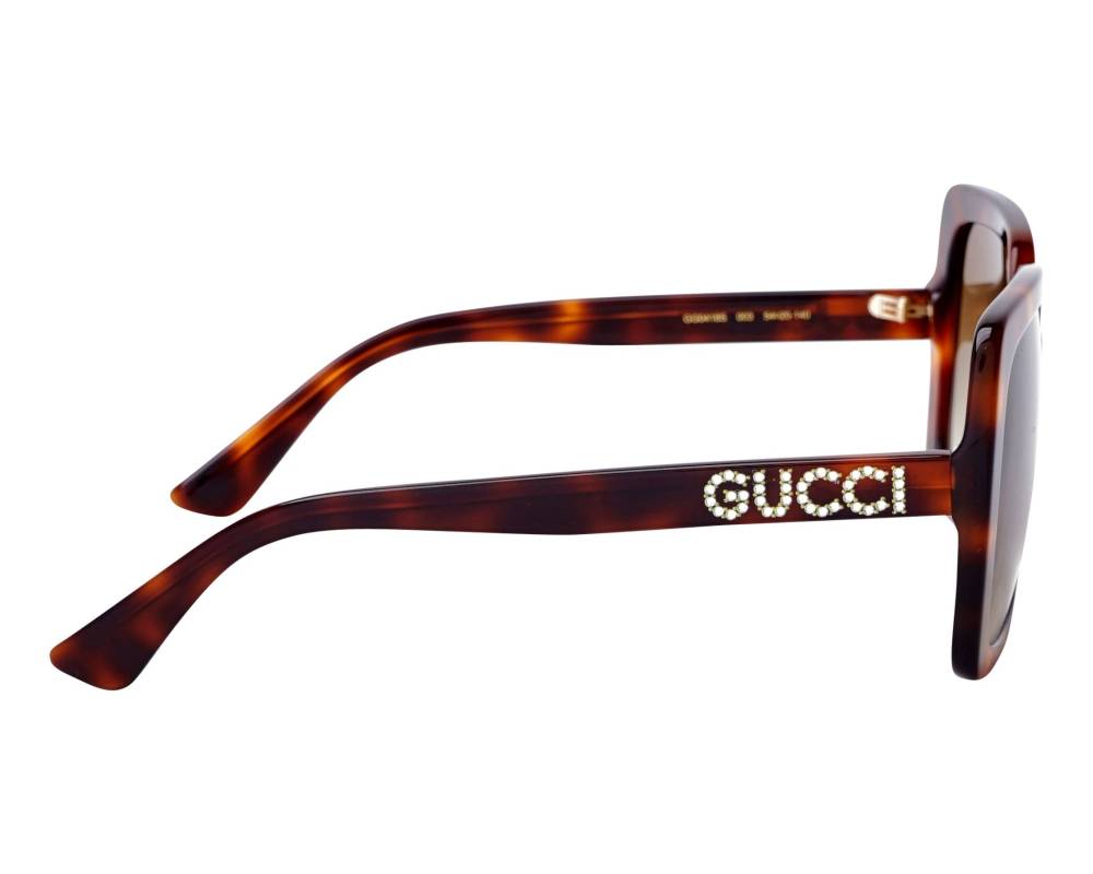 Gucci Gucci GG-0418-S 003 54-20 Havane  Seitenansicht