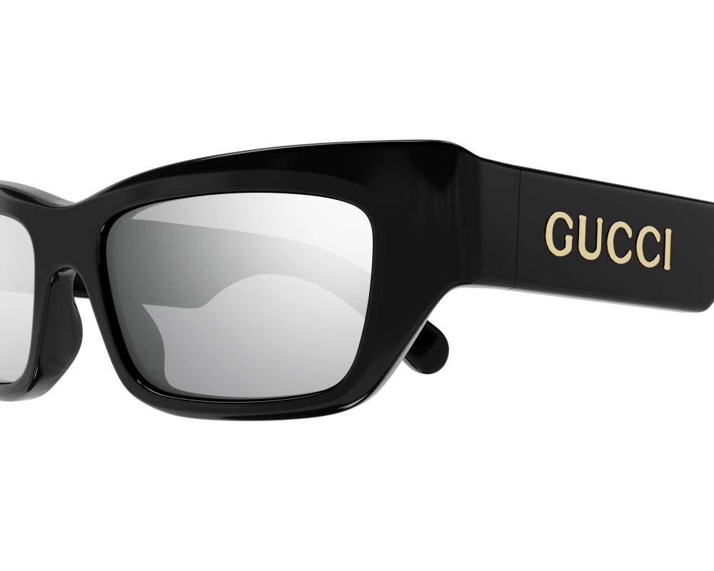 Gucci Gucci GG1296S 002 55-18 Noir  Seitenansicht