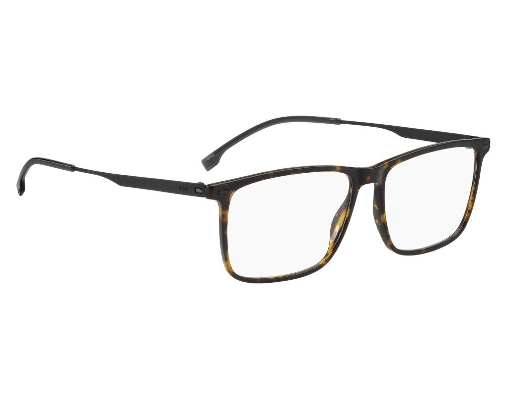 Hugo Boss Hugo Boss BOSS-1642 2OS 55-15 Havane Noir Vorderansicht