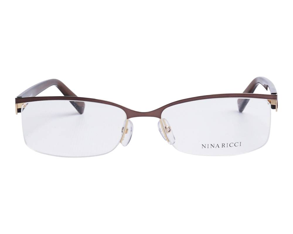 Nina Ricci Nina Ricci VNR-022 0306 55-17 gun metall braun Vorderansicht