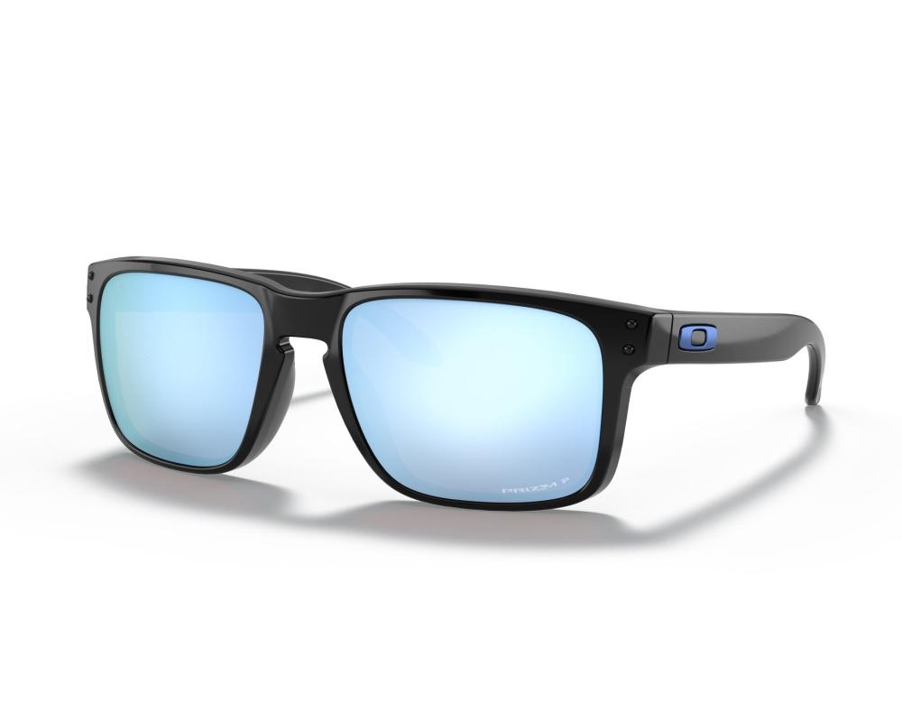 Oakley Oakley OO9102 9102C1 55-18 blau  360-Grad-Ansicht 4