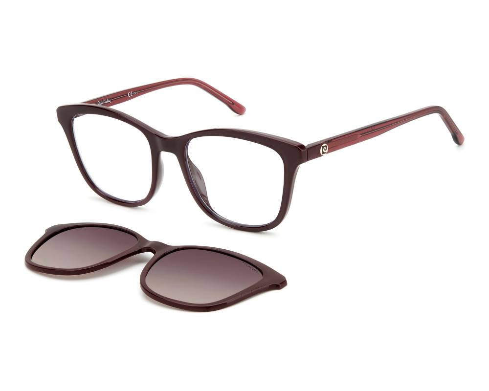 Pierre Cardin Pierre Cardin PC-8515-CS LHF/LA 53-18 burgundy  360-Grad-Ansicht 1