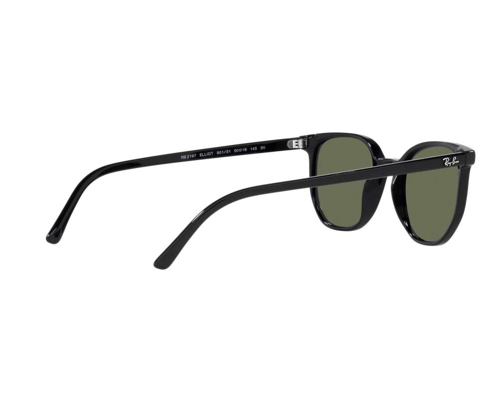 Ray-Ban Ray-Ban RB2197 901/31 52-19 Noir  360-Grad-Ansicht 10