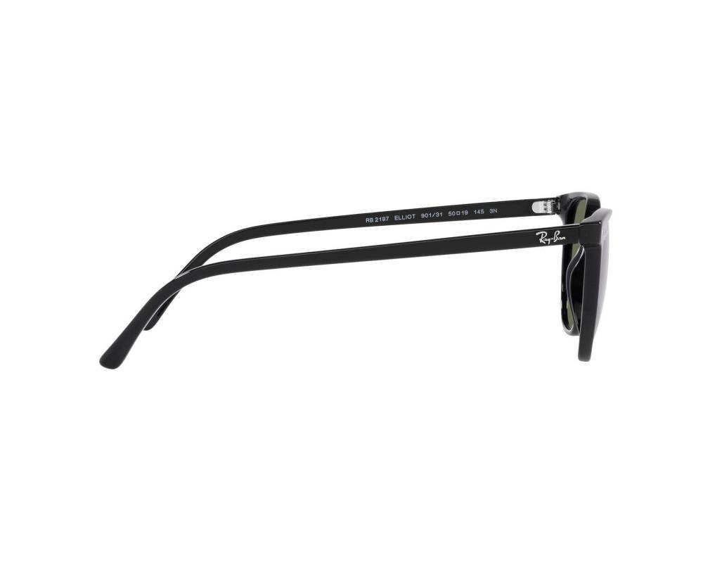 Ray-Ban Ray-Ban RB2197 901/31 52-19 schwarz  360-Grad-Ansicht 11