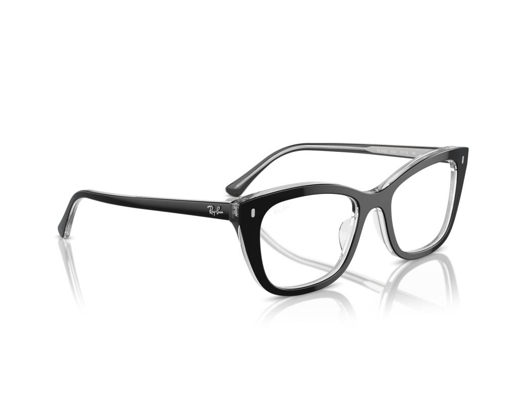 Ray-Ban Ray-Ban RX5433 2034 52-19 Black  360-Grad-Ansicht 1