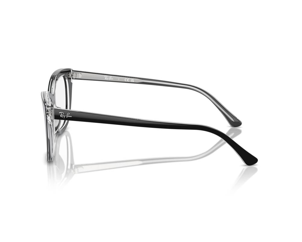 Ray-Ban Ray-Ban RX5433 2034 52-19 Black  360-Grad-Ansicht 5