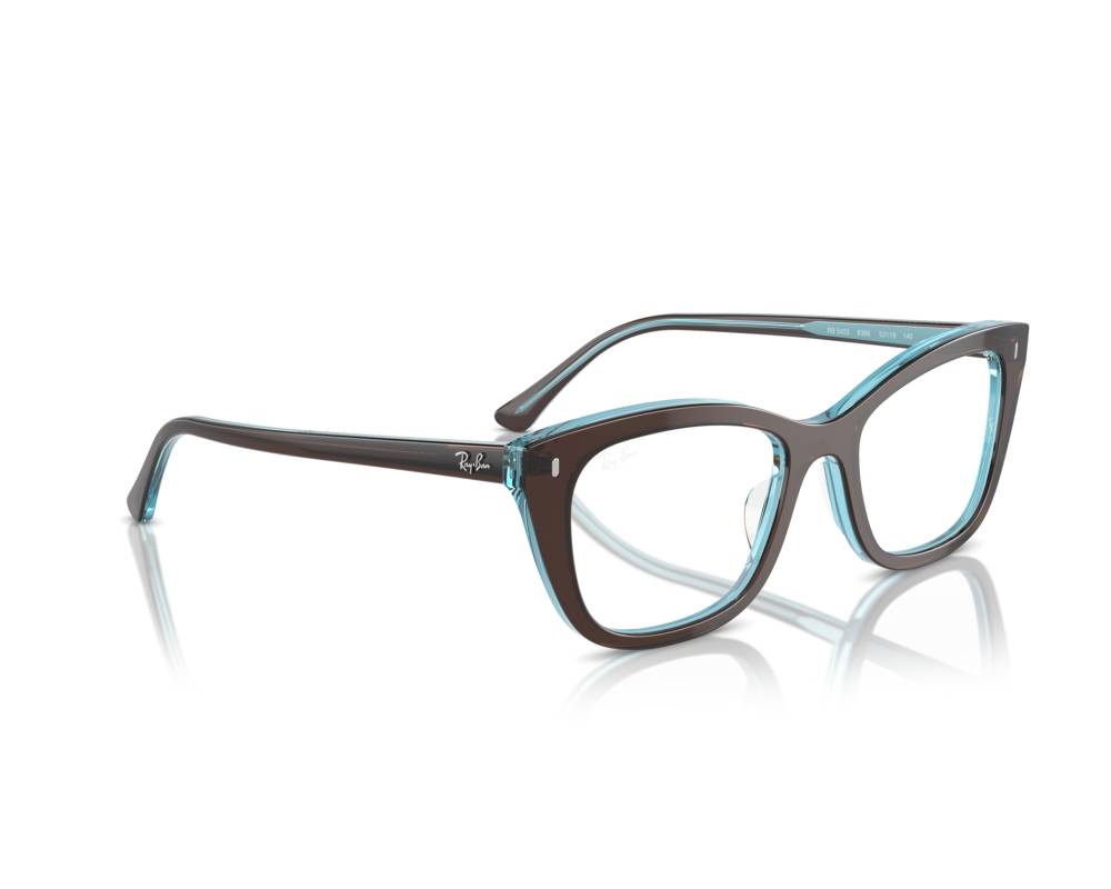 Ray-Ban Ray-Ban RX5433 8366 52-19 Brown  360-Grad-Ansicht 1
