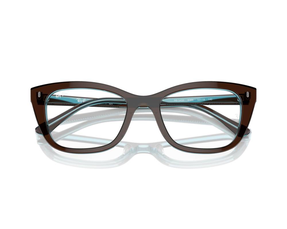 Ray-Ban Ray-Ban RX5433 8366 52-19 Brown  360-Grad-Ansicht 3