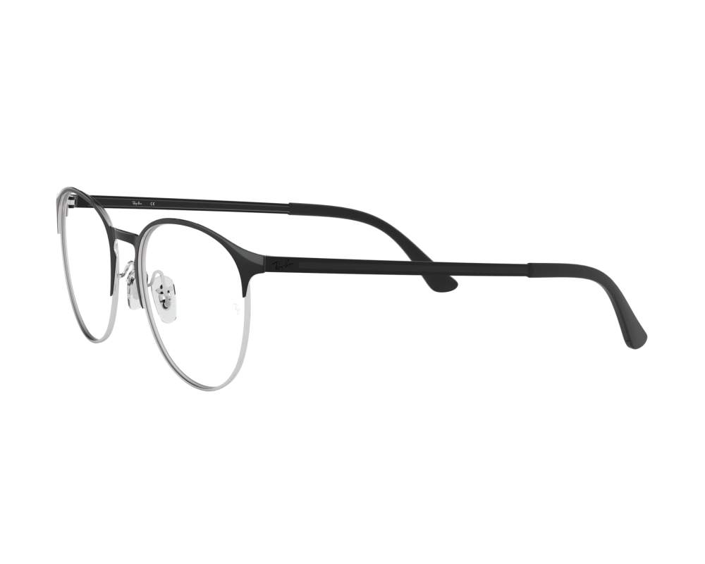 Ray-Ban Ray-Ban RX6375 2861 51-18 Noir  360-Grad-Ansicht 4