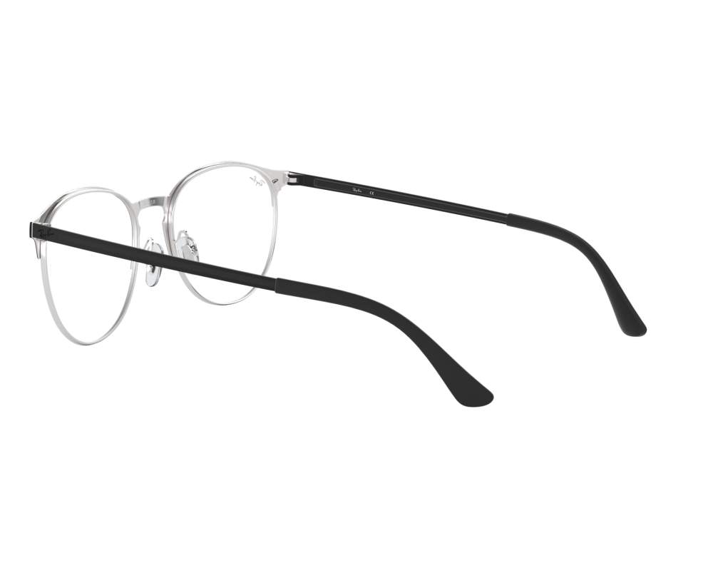 Ray-Ban Ray-Ban RX6375 2861 51-18 Noir  360-Grad-Ansicht 6