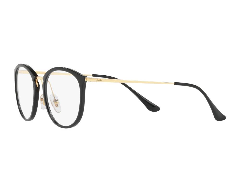 Ray-Ban Ray-Ban RX7140 2000 49-20 Black  360-Grad-Ansicht 3