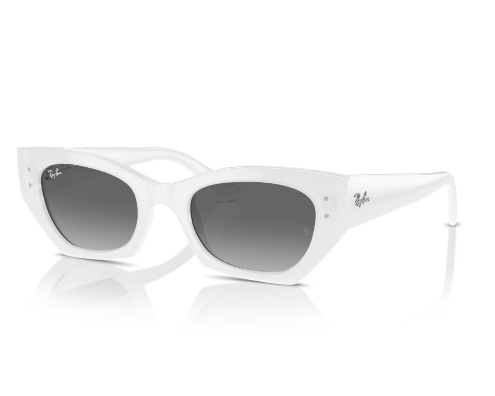 Ray-Ban Ray-Ban RB4430 675911 52-22 Blanc  360-Grad-Ansicht 6