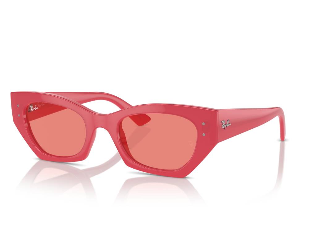 Ray-Ban Ray-Ban RB4430 676084 52-22 rot  360-Grad-Ansicht 6