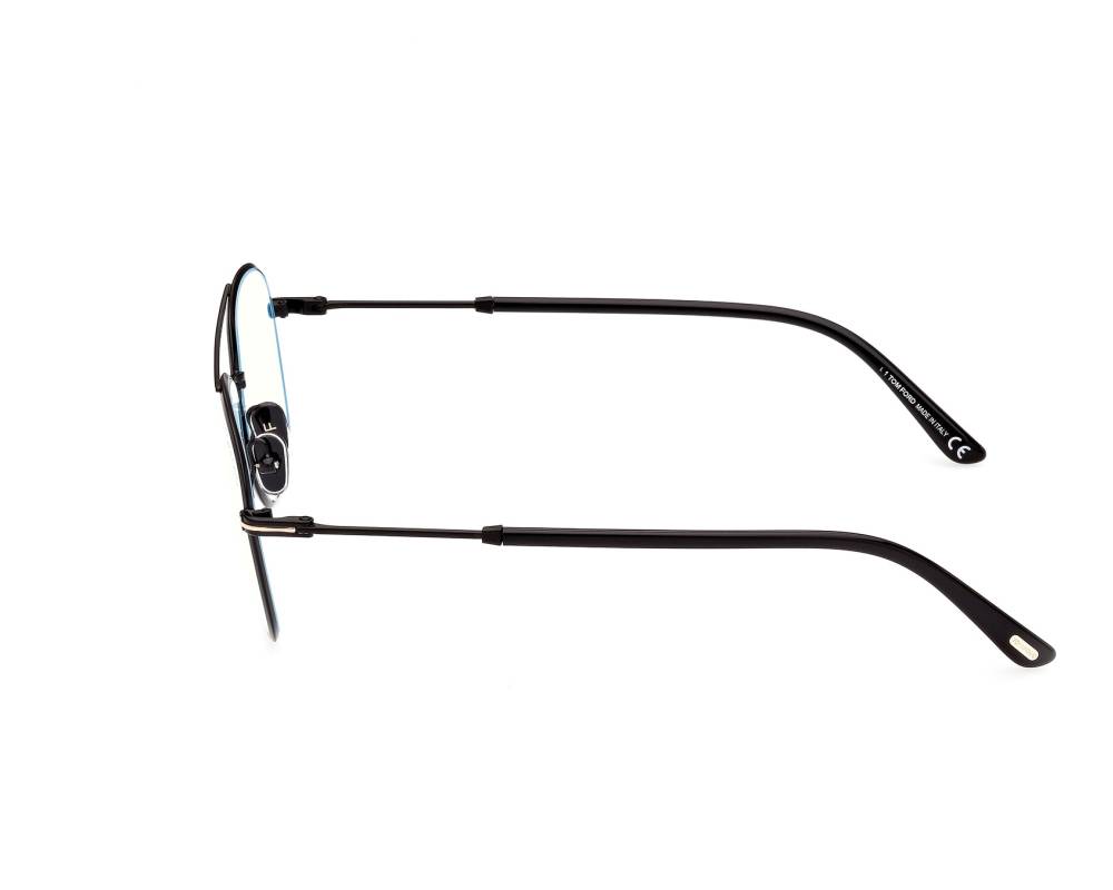 Tom Ford Tom Ford FT5830-B 001 54-17 schwarz gold Vorderansicht