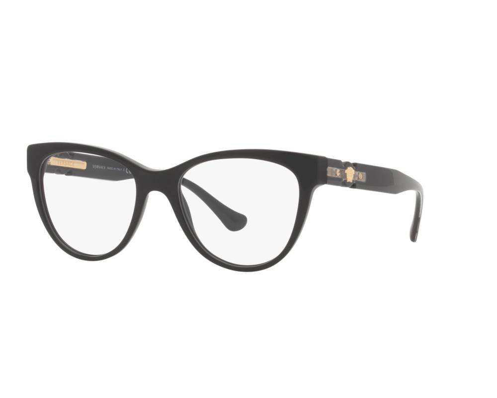 Versace Versace VE3304 GB1 53-18 schwarz  360-Grad-Ansicht 3