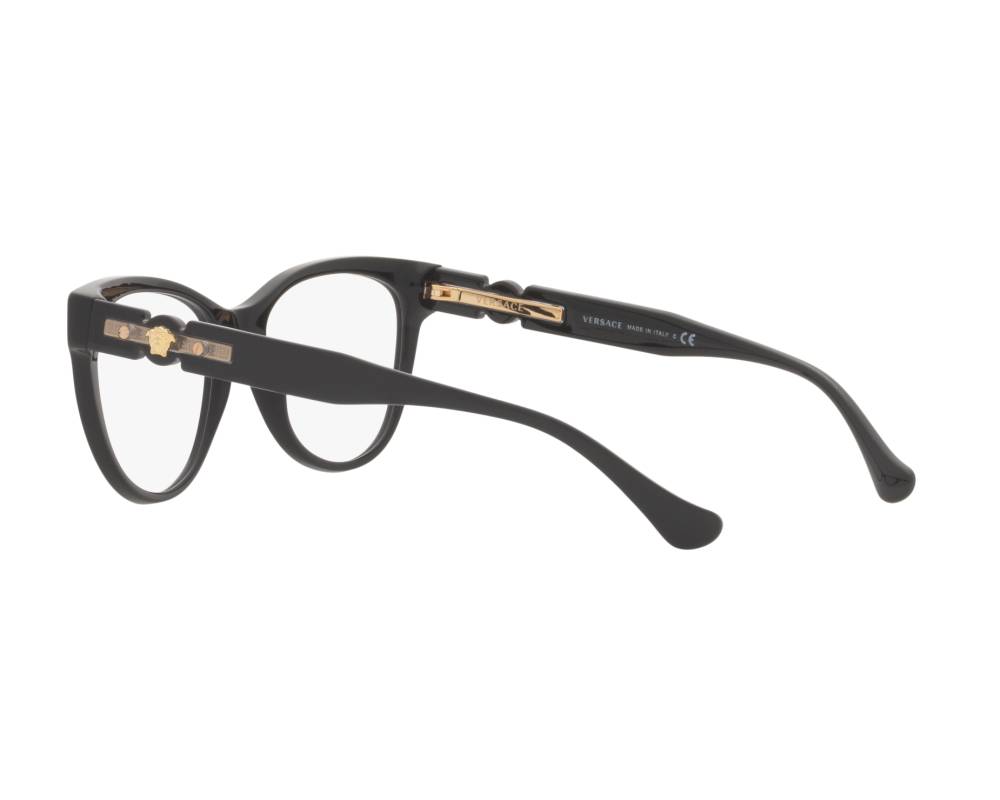 Versace Versace VE3304 GB1 53-18 schwarz  360-Grad-Ansicht 6