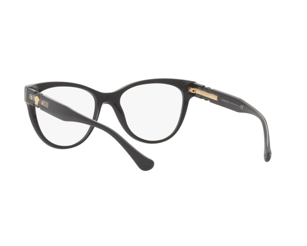 Versace Versace VE3304 GB1 53-18 schwarz  360-Grad-Ansicht 7