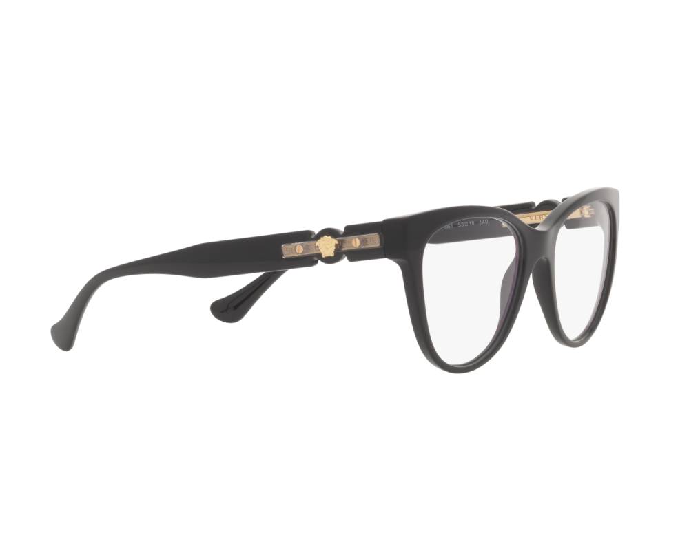 Versace Versace VE3304 GB1 53-18 schwarz  360-Grad-Ansicht 12